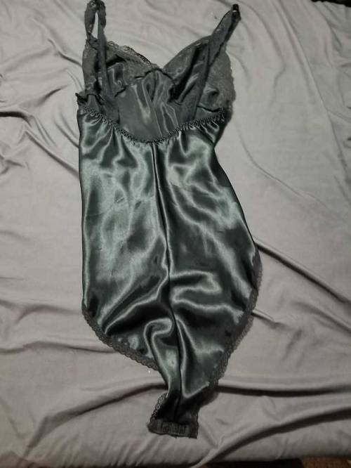 some of my satin body suit collection