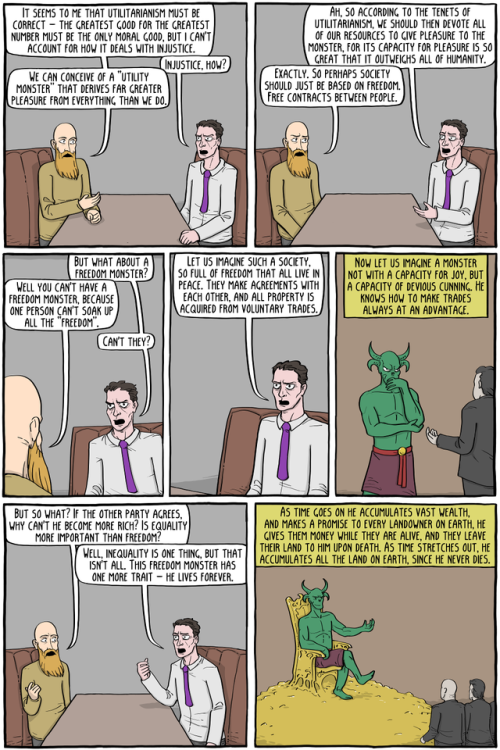 existentialcomicsfeed - A Dialogue on Freedom