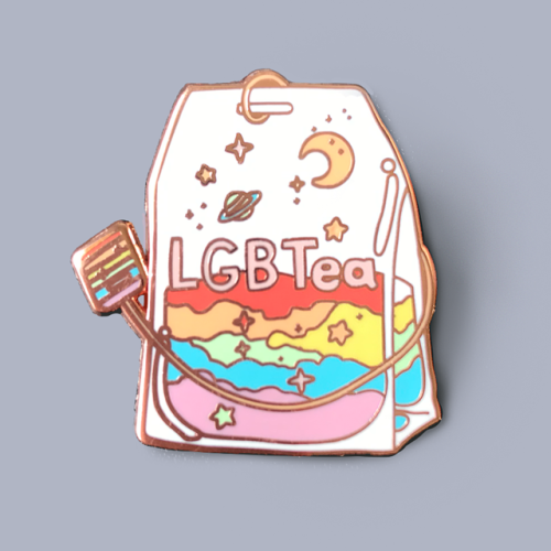 magicalshopping - ♡ LGBTea Enamel Pin - Link in the source!...