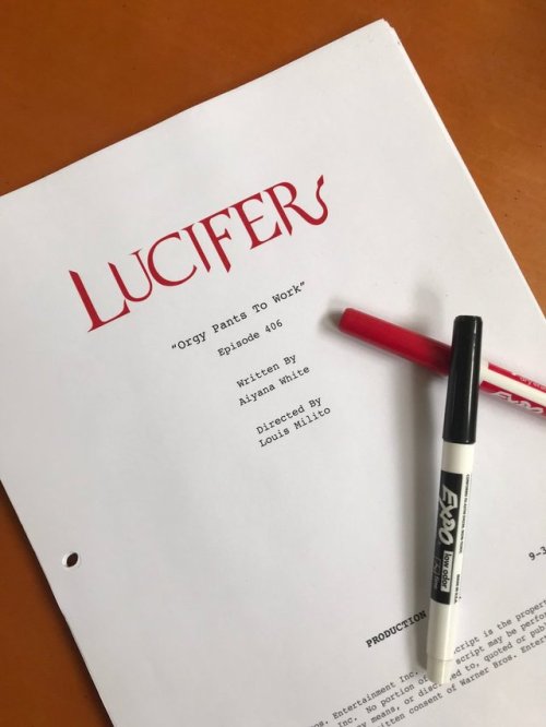 dailylucifernetflix - LUCIFERwriters - The title of Ep. 406 is...