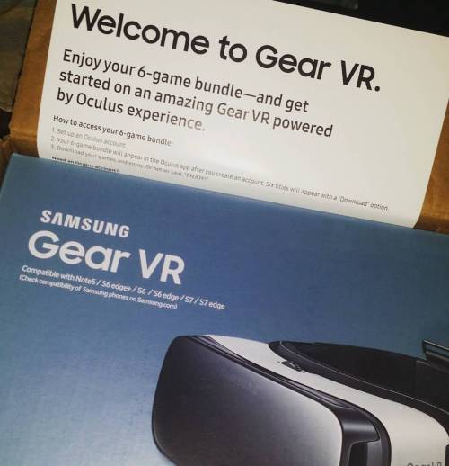 #Tooklongenough but it’s here #gearvr now let me find this...