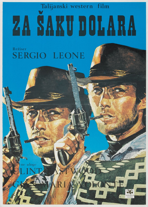 igoyugo - Yugoslav poster for A Fistful of Dollars (1964) U srce!