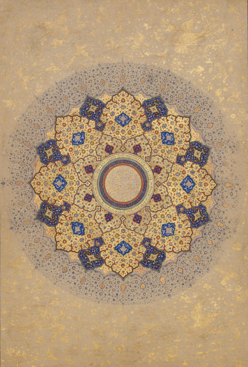 spoutziki-art - “Rosette Bearing the Names and Titles of Shah...