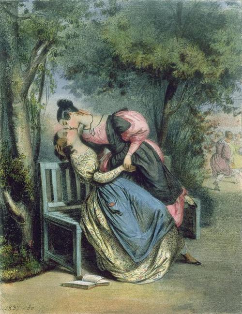 moodjude - Boarding School Friends By artist French School 1837