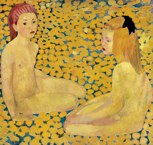 artist-amiet:The Yellow Girls, 1931, Cuno Amiet
