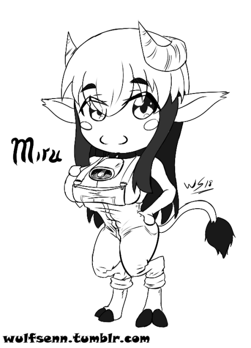Chibi Miru from Monster Musume!! She’s my favorite between the...
