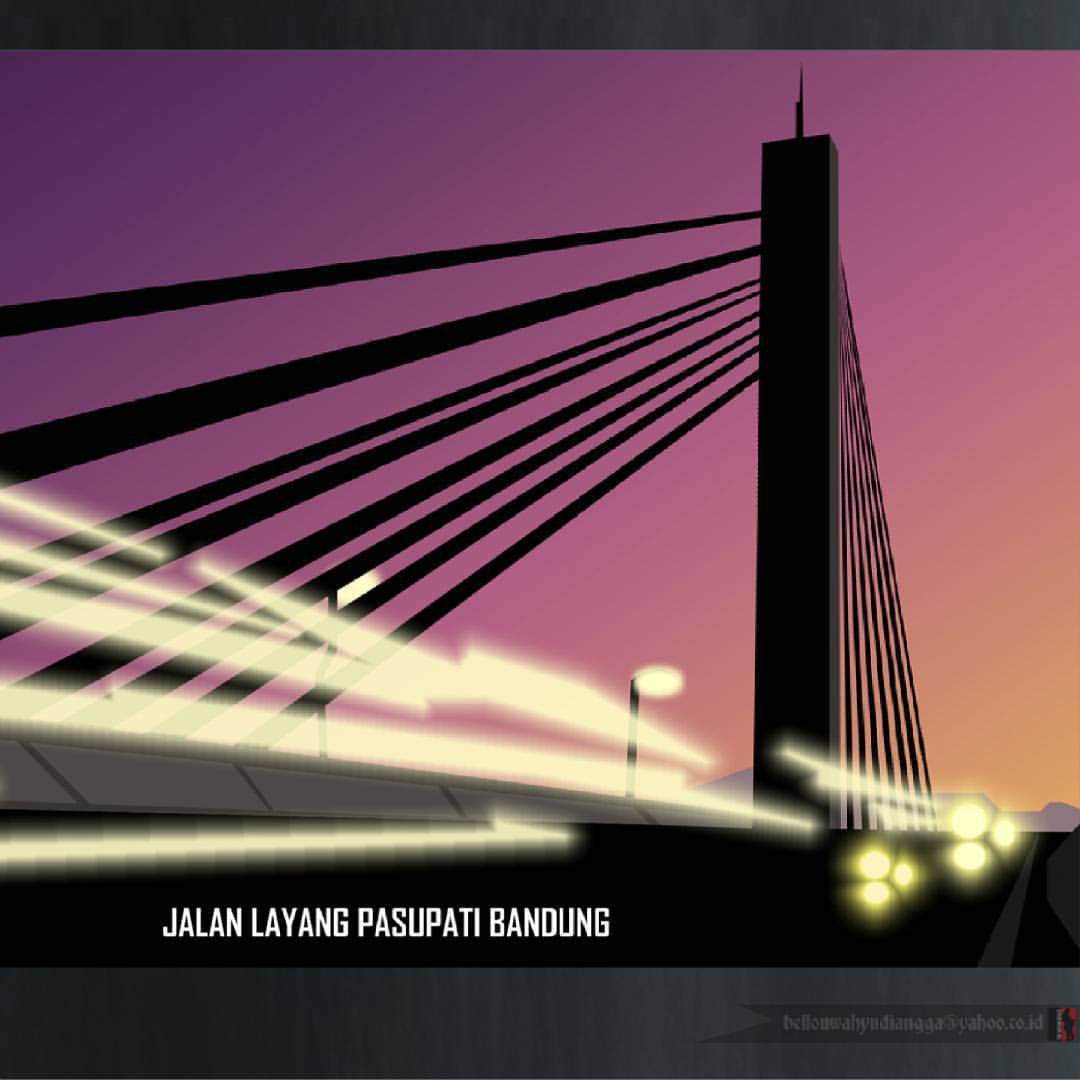 Its The Hayam Geulis Work Pasupati Bridge Bandung Art