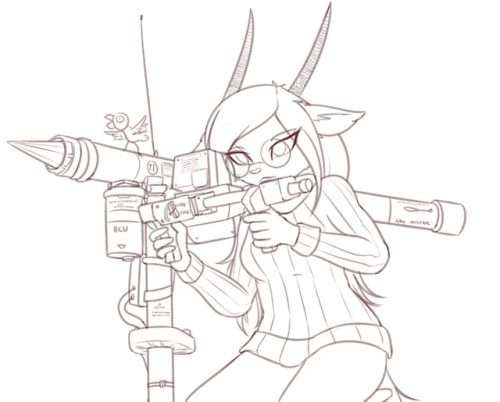 orang111 - Mistral MANPADS doodle.feat with @ceijiSHE...