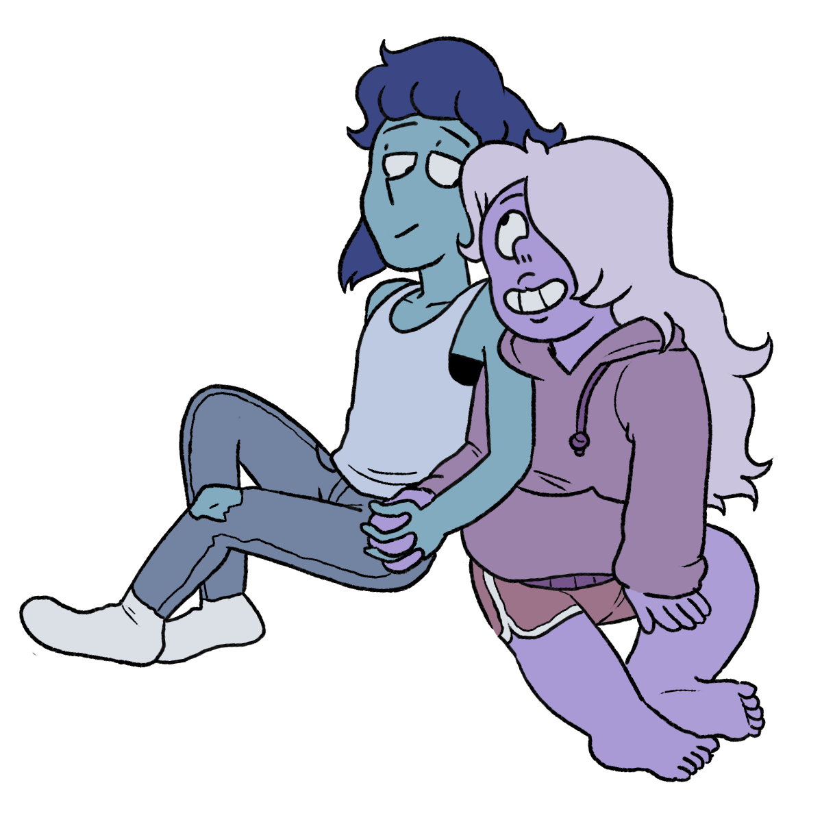 lapis and amethyst for @frosted-shard