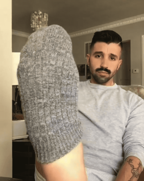 dirtycollegeboyfeet - You can’t help it but to stare while he...