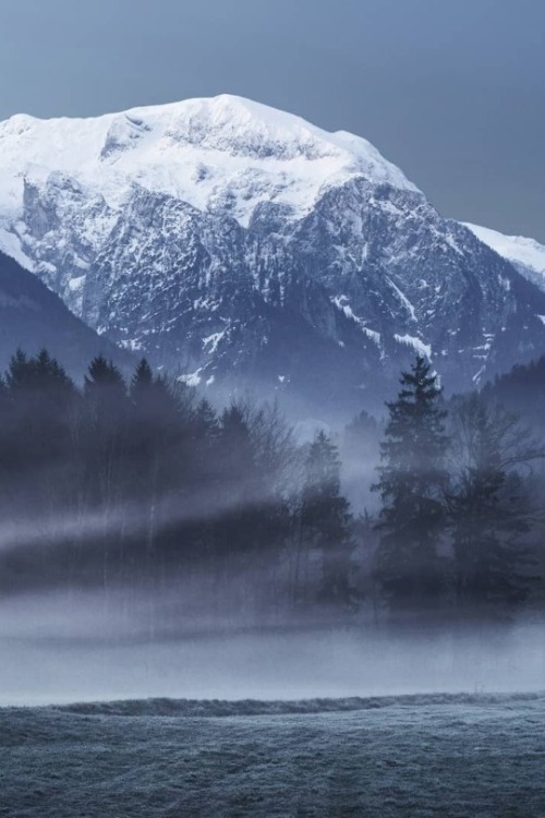 maureen2musings - Rising Fog in the Berchtesgaden...