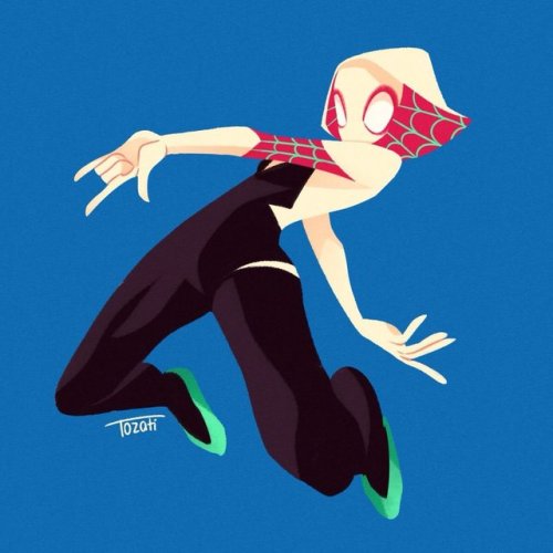 gabitozati - Dynamic poses studies with Super Spider people!