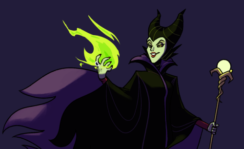 wwwjam - Second on my spooky/monster lady list is Maleficent....