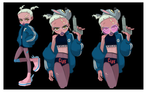 anna-cattish - First designs of Glukoza from her last music...