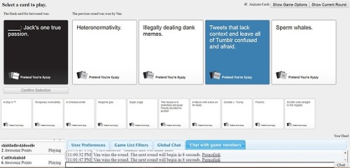 van-arts - So me and some friends were playing Cards Against...