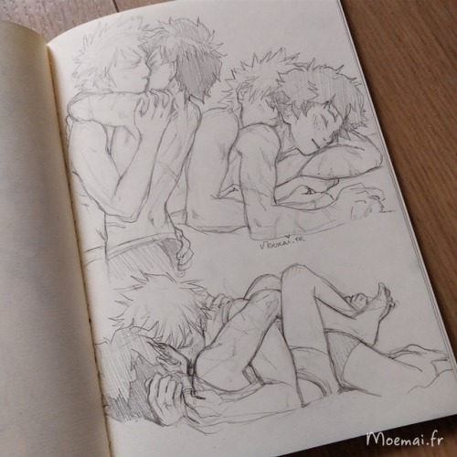 kanaevr - moemai - I drew a small #nsfw sketch sheet, a...