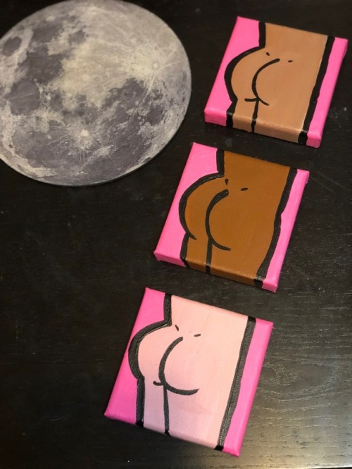 starline - In lighter news, I painted some butts today. I’ll...