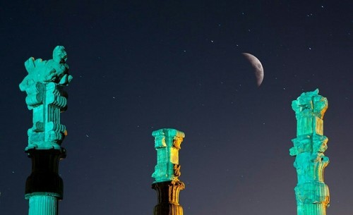 parsabad - Lunar eclipse/ PERSPOLIS/ Fārs/ IranPhotographer - amir...