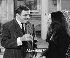 wordswithkittywitch - If any of you ever wonder how Morticia goes...