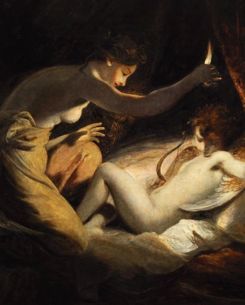 blue-storming - Joshua Reynolds, Cupid and Psyche, c.1789