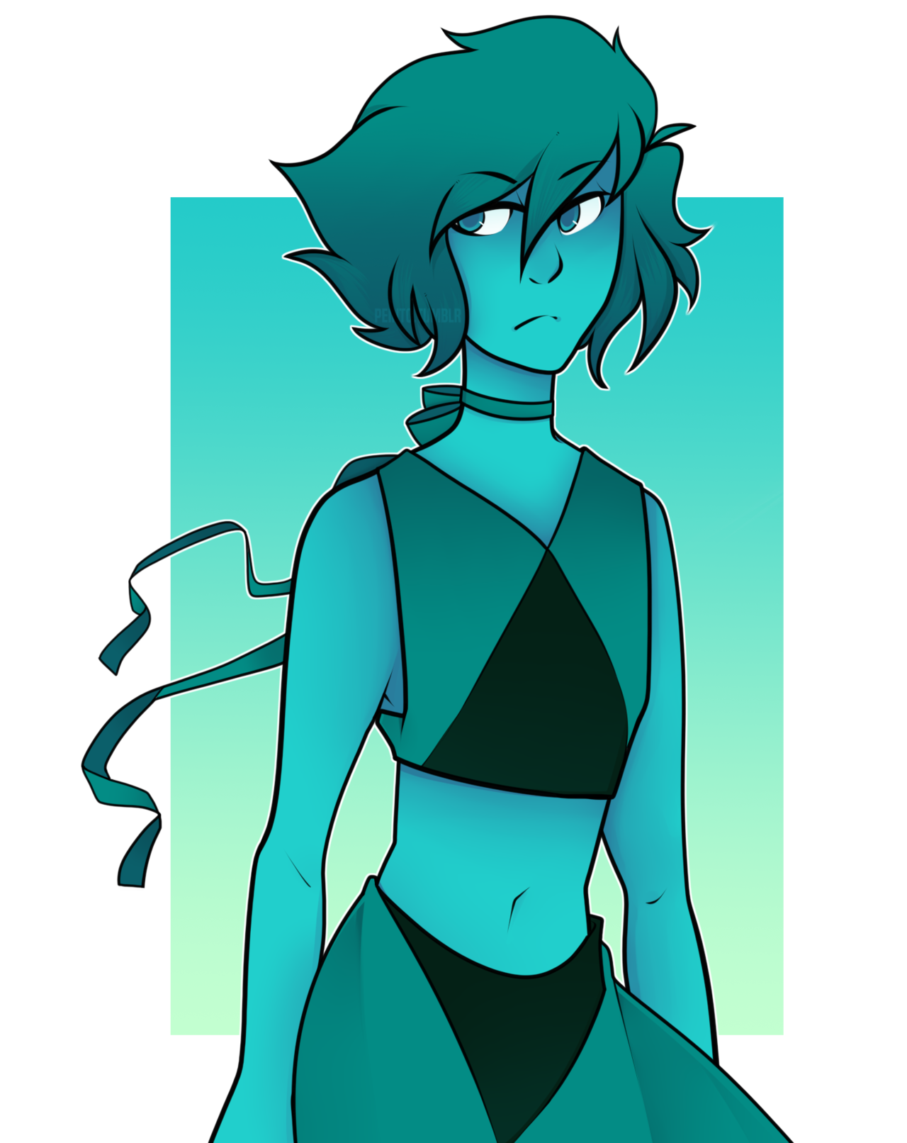 Haven’t done an illustration of Lapis in a long time, so have a quickie!