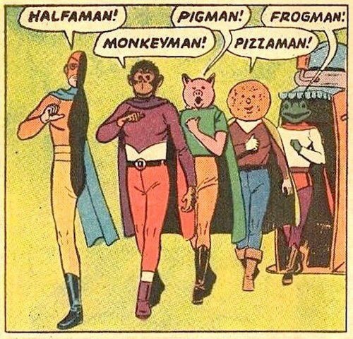 talesfromweirdland:A parade of low-budget superheroes.