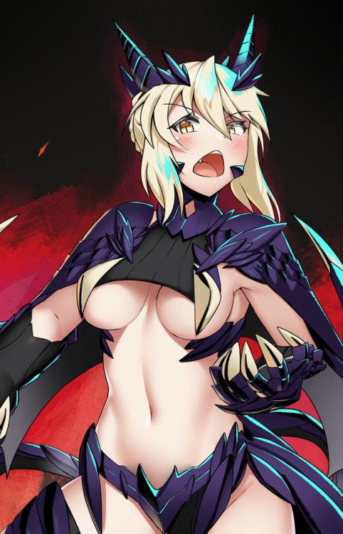 cowfee-gt - Lancer Alter Drago a few more Fate monster girls on...