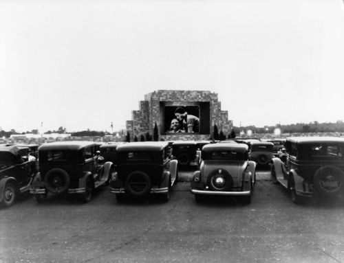 semioticapocalypse - The first drive-in theater in Camden, New...