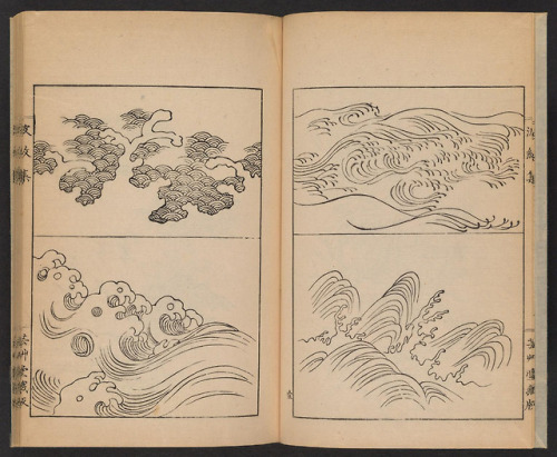 itscolossal:An Early 20th Century Guide to Wave Designs for...