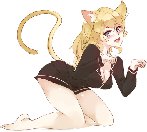 would you a blind catgirl?