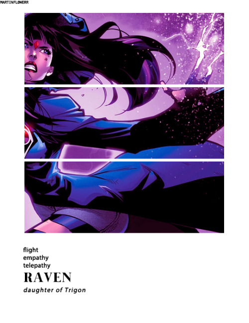 martinflowerr - Teen Titans - Raven