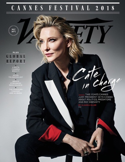 queencate - Cate Blanchett covers Cannes Film Festival Issue,...