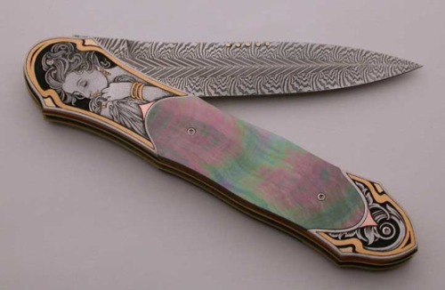 mererecorder - Art Nouveau knife