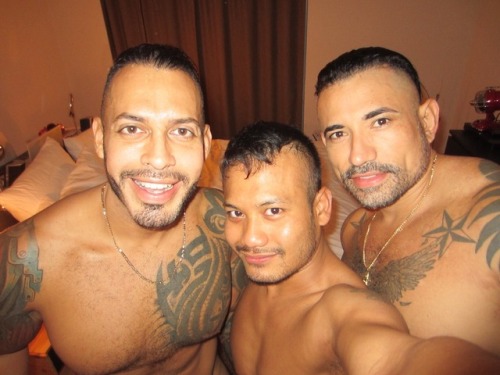 Threesome with Viktor Rom and Richard Rodríguez.Full video at - ...