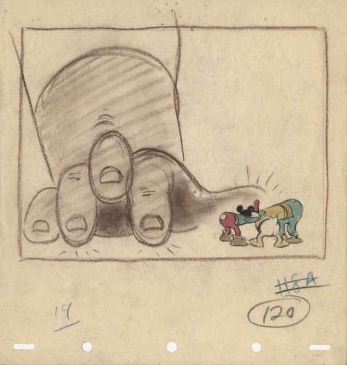 the-disney-elite - Original story art from the Mickey and the...