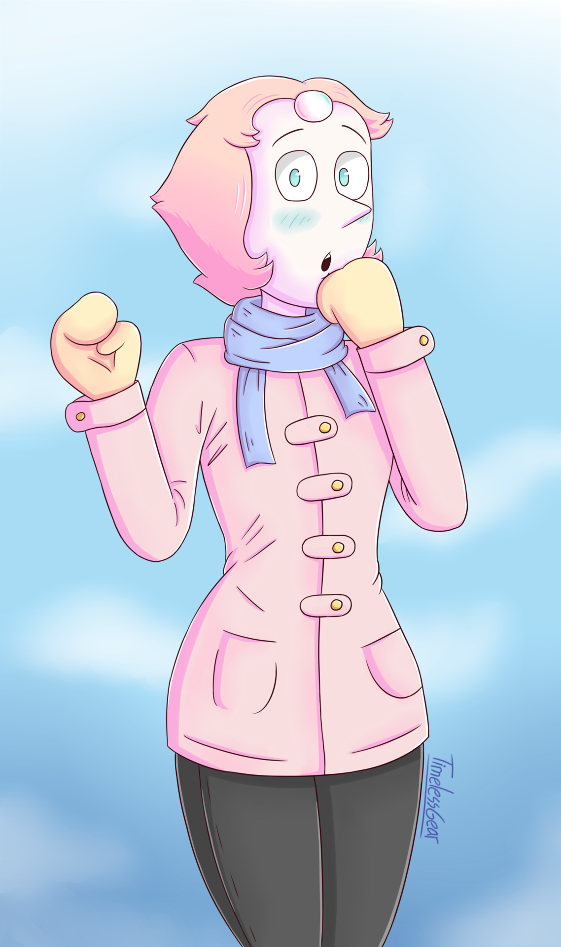 It’s been a while since the last time I did a Pearl pic, and I was starting to miss it. Here’s some winter pearl for all of you guys, especially those who are still in winter season.
