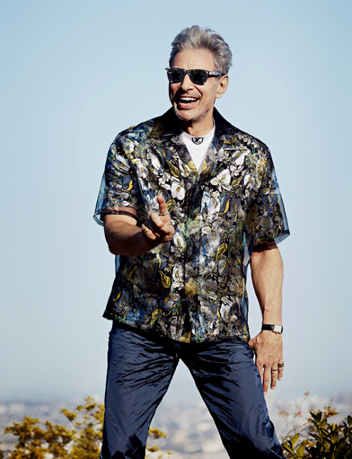 1-pm - Jeff Goldblum photographed by Doug Inglish for British GQ...