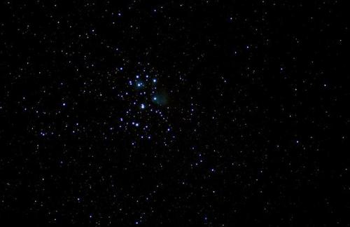 photos-of-space - The Pleiades AKA the “Seven Sisters” and the...