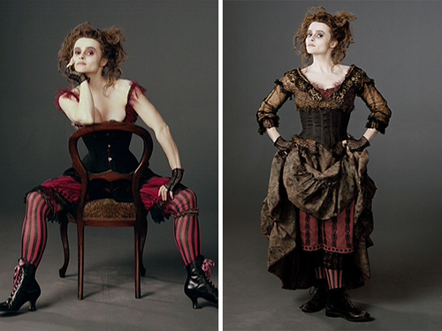 3andastra3 - The awesome dresses of Mrs. Lovett in Sweeney Todd....