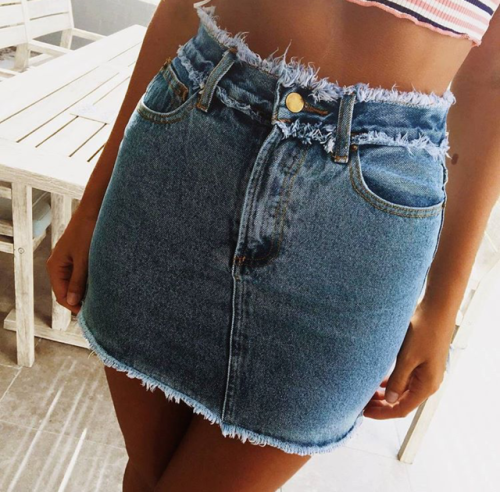 thestyle-addict - Denim Skirt» Clothes on sale»