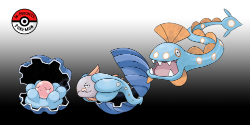 inprogresspokemon - Clamperl live within the security of their...