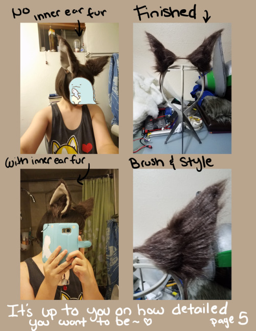 kinokreations - Kino’s guide on how to make cosplay animal ears...
