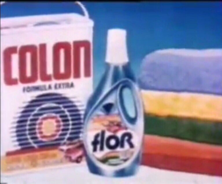 ‪Descubrir un continente para acabar dando nombre a un detergente. Si ya lo decían bien en “Fama” - “La fama cuesta”. #publicidad87 #año1987 #d291187 ‬