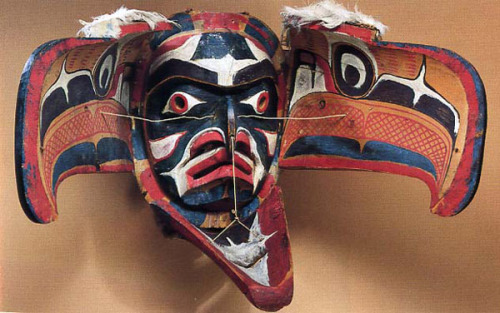 Kwakiutl tribe transformation mask