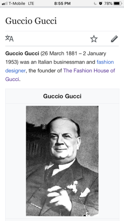 drkshdwbnch - papajohnpizzas - the creator of gucci was named...