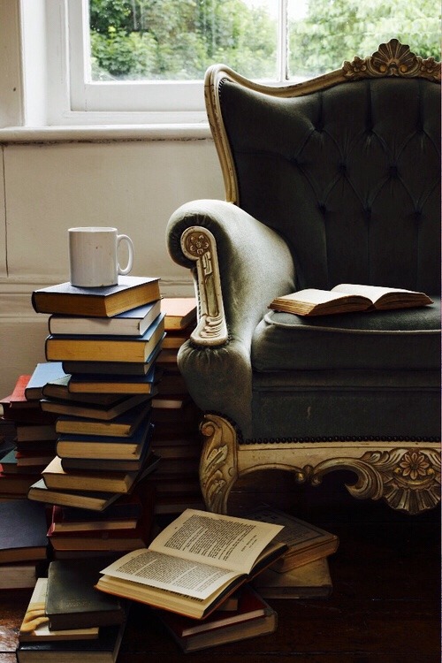 cleverbouquetwhispers - reading chair