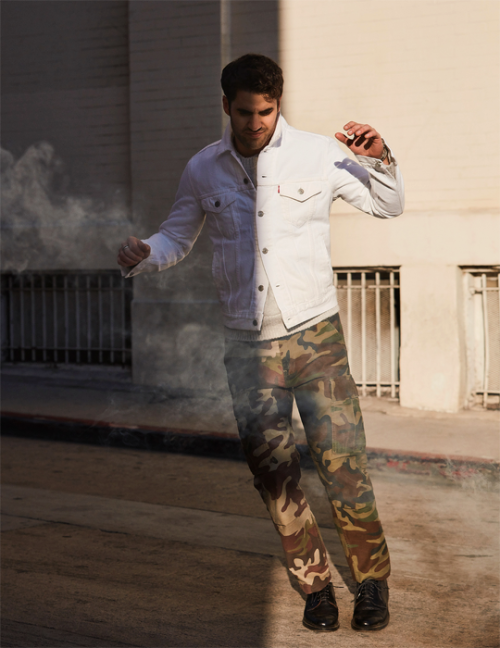 michonnegrimes - Darren Criss photographed for GQ Magazine (March...