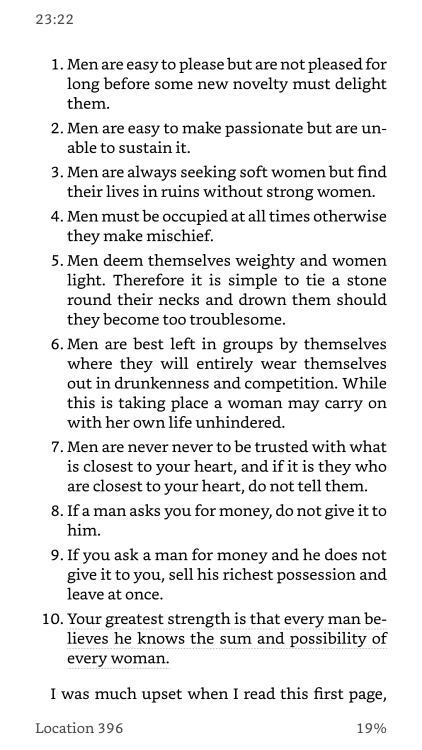 one-peonypetal:10 Rules for Dating a ManFrom a book called Sexing the Cherry by Jeanette...