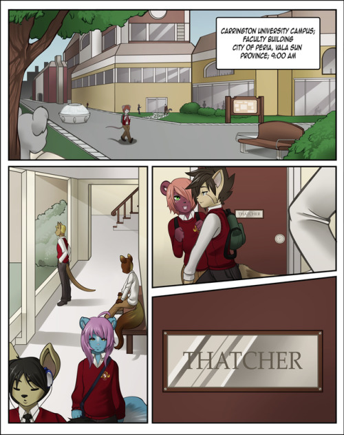 furry-gay-comics - “UT Welcome to Carrington” By theblackrook...