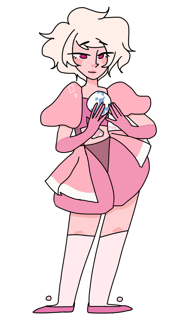 I drew another pink diamond and I’m really proud of it!